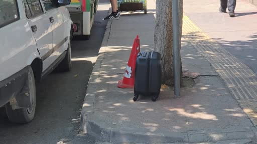 Samsun'da şüpheli valiz paniği