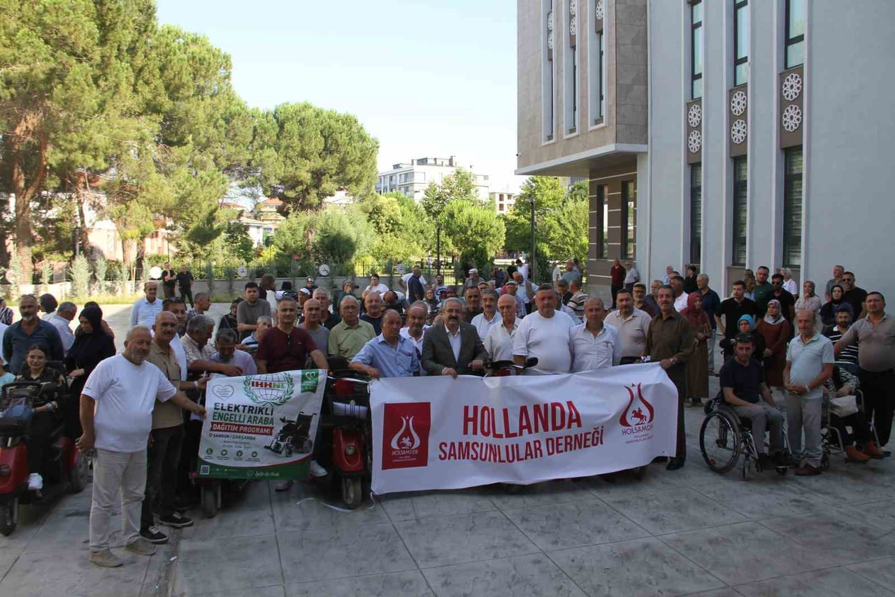 SAMSUN'UN ÇARŞAMBA İLÇESİNDE, 80 AKÜLÜ, 13 ROLATÖR VE 10'AR ADET MANUEL İLE TEKERLEKLİ OLMAK ÜZERE...