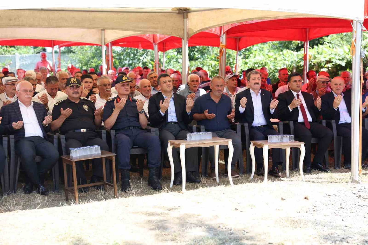 SAMSUN'UN TERME İLÇESİNDE, ŞEHİT UZM. J. VIII. KAD. ÇVŞ. MEHMET DEMİRBAŞ İÇİN MEVLİD-İ ŞERİF...