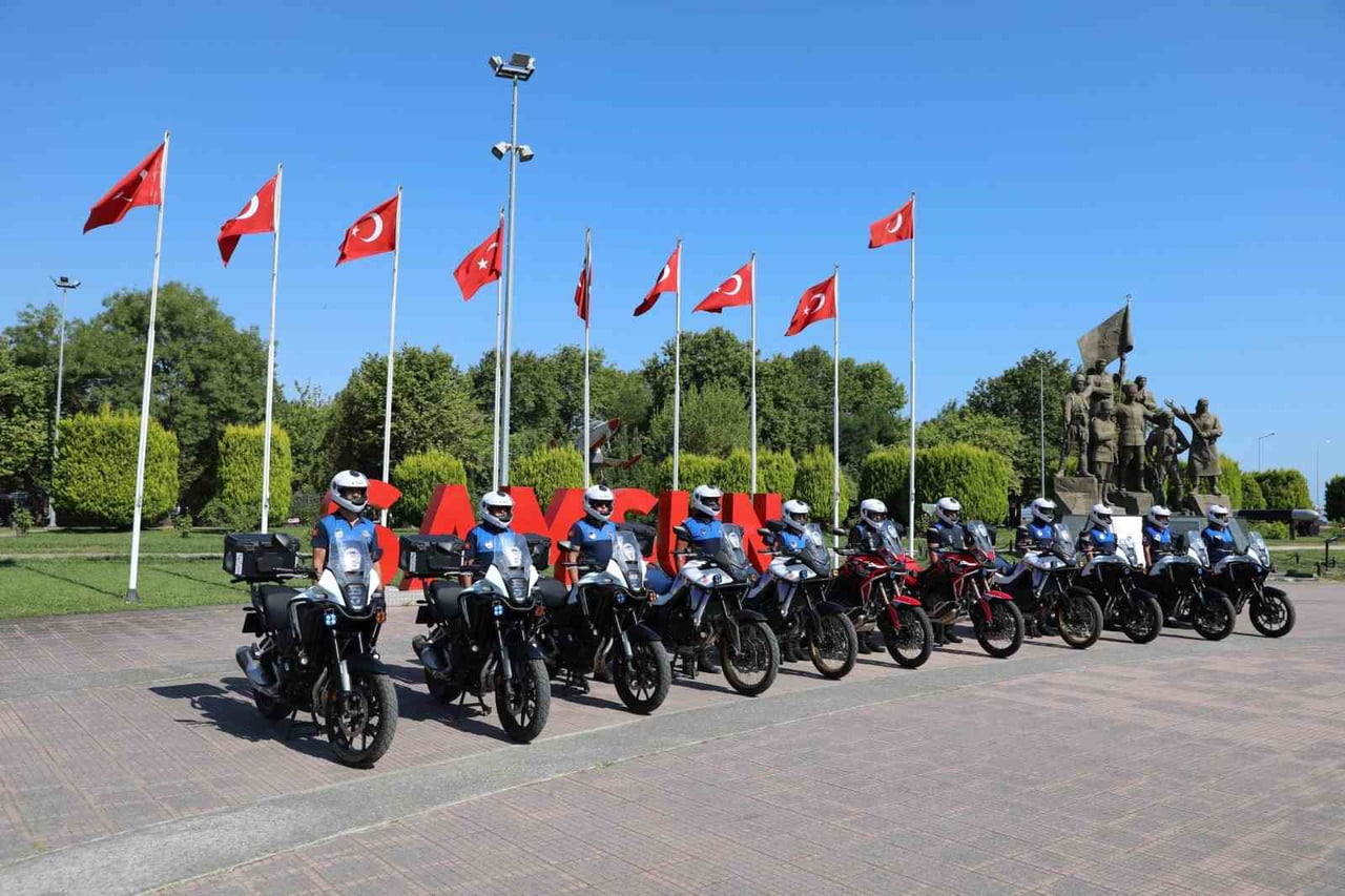 SAMSUN BÜYÜKŞEHİR BELEDİYESİ, ZABITA HİZMETLERİNİN DAHA HIZLI VE ETKİN YÜRÜTÜLMESİ AMACIYLA...