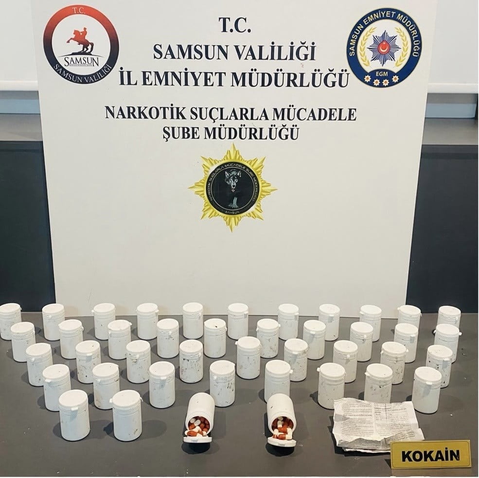 SAMSUN’DA NARKOTİK EKİPLERİNCE 4 İLÇEDE DÜZENLENEN UYUŞTURUCU OPERASYONLARINDA ÇOK SAYIDA...