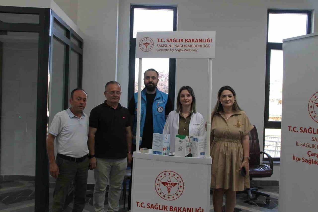 SAMSUN’UN ÇARŞAMBA İLÇE SAĞLIK MÜDÜRLÜĞÜ BÜNYESİNDE HİZMET VEREN SİGARA BIRAKMA BİRİMİ’NDE...
