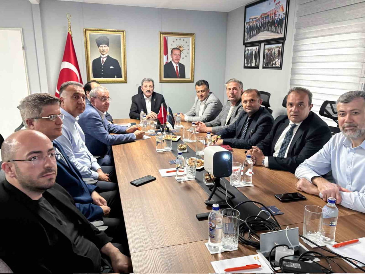 SAMSUN YENİ ORGANİZE SANAYİ BÖLGESİ (OSB) MÜTEŞEBBİS HEYETİ VE YÖNETİM KURULU TOPLANTISI, SAMSUN...
