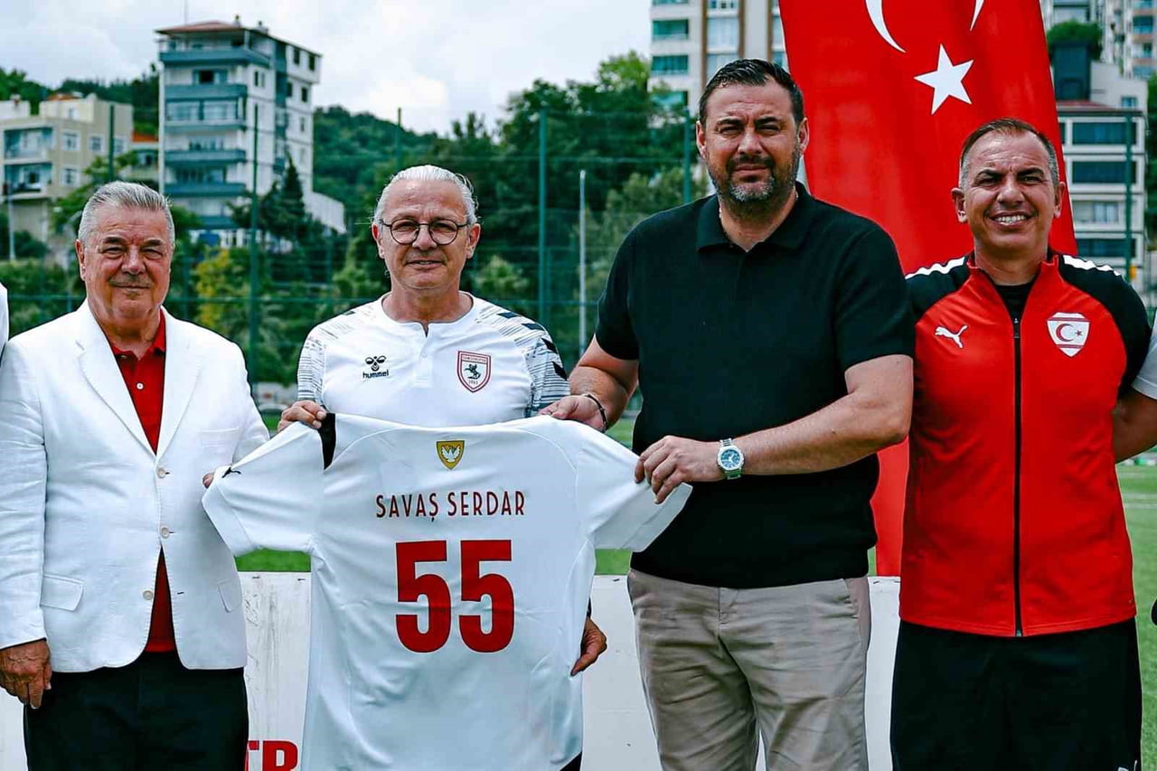 SAMSUNSPOR FUTBOL AKADEMİSİ İLE KUZEY KIBRIS TÜRK CUMHURİYETİ (KKTC) U12 MİLLİ TAKIMI ARASINDA...