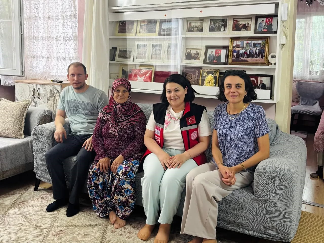 ŞEHİT AİLESİNE SENE-İ DEVRİYE ZİYARETİ