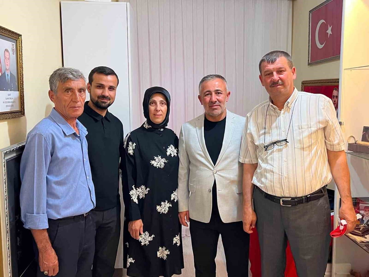 ŞEHİT ASTSUBAY İLHAN ONGAN’IN AİLESİNE ANLAMLI ZİYARET