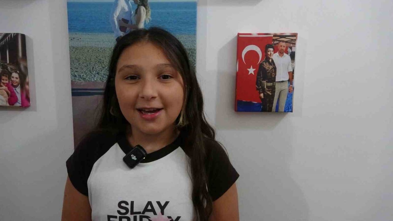 ŞEHİT GÜLŞAH GÜLER'İN ADINI TAŞIYAN 10 YAŞINDAKİ YEĞENİ DE POLİS OLMAK İSTİYOR