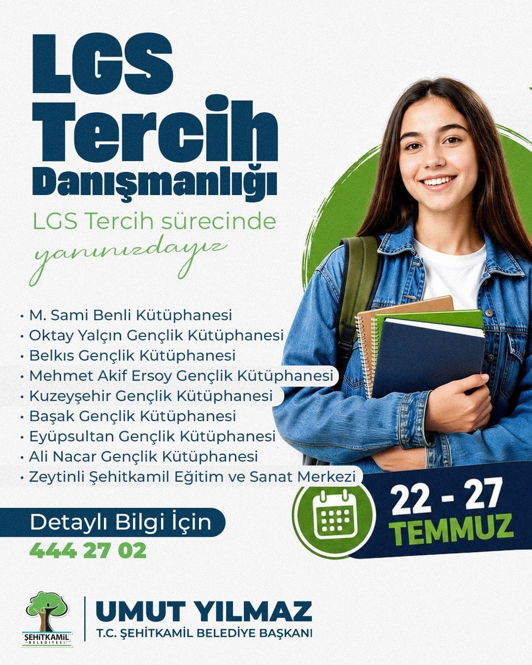 ŞEHİTKAMİL BELEDİYE BAŞKANI UMUT YILMAZ, LİSELERE GEÇİŞ SİSTEMİ (LGS) SINAV SONUÇLARININ...