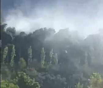 SEYDİKEMER’DE ORMAN YANGINI