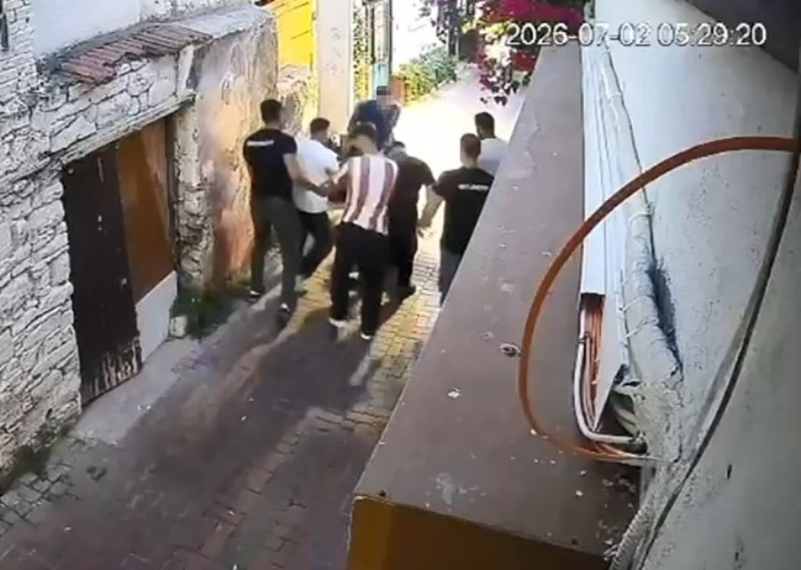 SİLAHLA VURUP, DAKİKALARCA DARP ETME GÜVENLİK KAMERASI GÖRÜNTÜLERİ