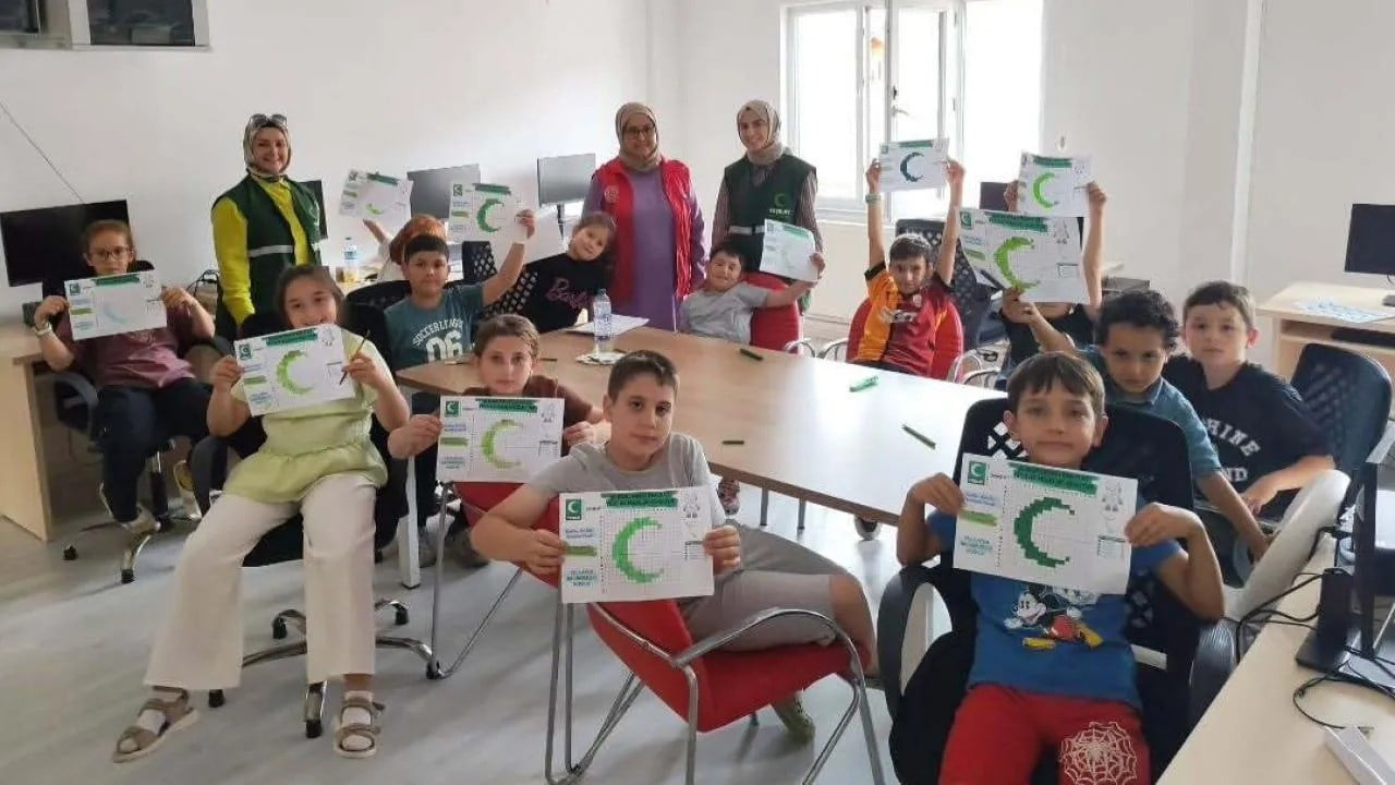 SİNOP'UN ERFELEK İLÇESİNDE GENÇLİK VE SPOR İLÇE MÜDÜRLÜĞÜ TARAFINDAN DÜZENLENEN YAZ KULÜBÜ...