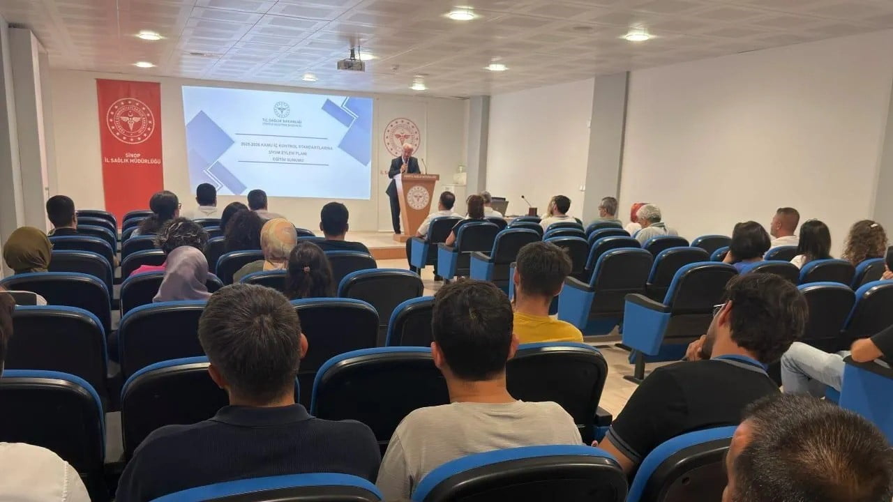 SİNOP İL SAĞLIK MÜDÜRLÜĞÜ TARAFINDAN, HİZMET KALİTESİNİ ARTIRMAK AMACIYLA "KAMU İÇ KONTROL...
