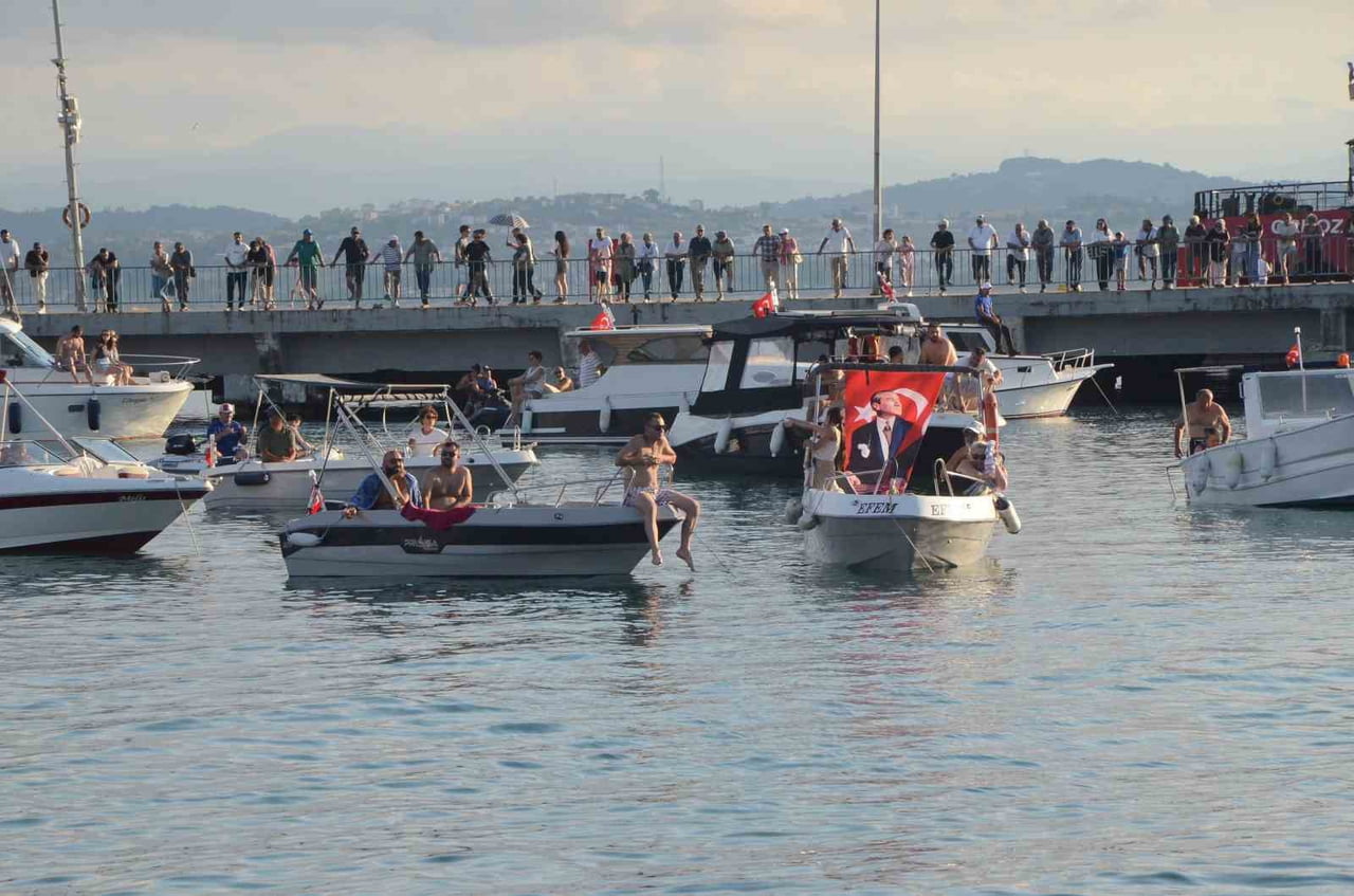 SİNOP’TA, KABOTAJ KANUNU’NUN 100. YIL DÖNÜMÜ DOLAYISIYLA DÜZENLENEN DENİZCİLİK VE KABOTAJ BAYRAMI...