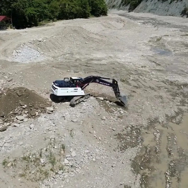 SİNOP’UN TÜRKELİ İLÇESİNDE, OLASI SEL VE TAŞKIN RİSKLERİNİ EN AZA İNDİRMEK AMACIYLA TÜRKELİ ÇAYI...