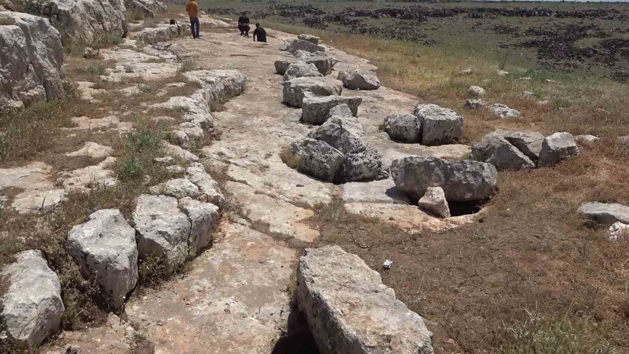 ŞIRNAK'IN İDİL İLÇESİNDE DOĞA FOTOĞRAFÇILARININ GÖRÜNTÜLEDİĞİ, ROMA DÖNEMİNE AİT OLDUĞU...
