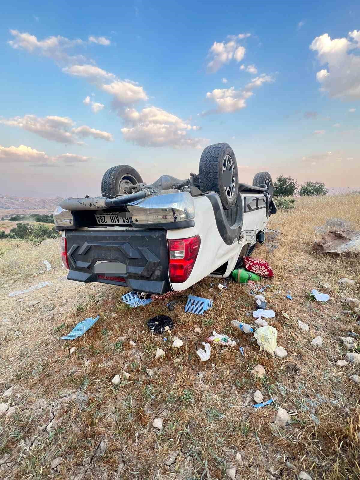 ŞIRNAK'TA CUDİ DAĞI'NDA DÜZENLENEN HZ. NUH'U ANMA MERASİMİ'NİN ARDINDAN DÖNÜŞ YOLUNDA MEYDANA...