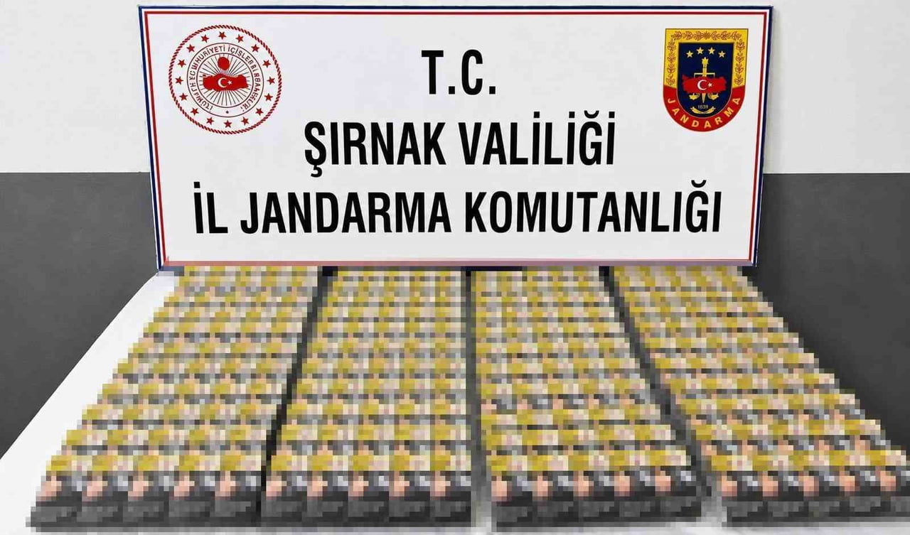 ŞIRNAK'TA İL JANDARMA KOMUTANLIĞI EKİPLERİNİN SON BİR HAFTADA DÜZENLEDİĞİ KAÇAKÇILIK...