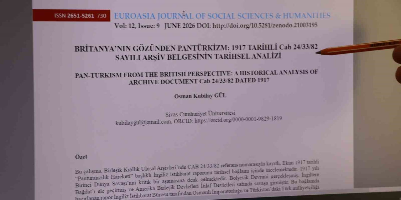 SİVAS CUMHURİYET ÜNİVERSİTESİ’NDE YÜRÜTÜLEN ÇALIŞMA KAPSAMINDA, BİRLEŞİK KRALLIK ULUSAL...