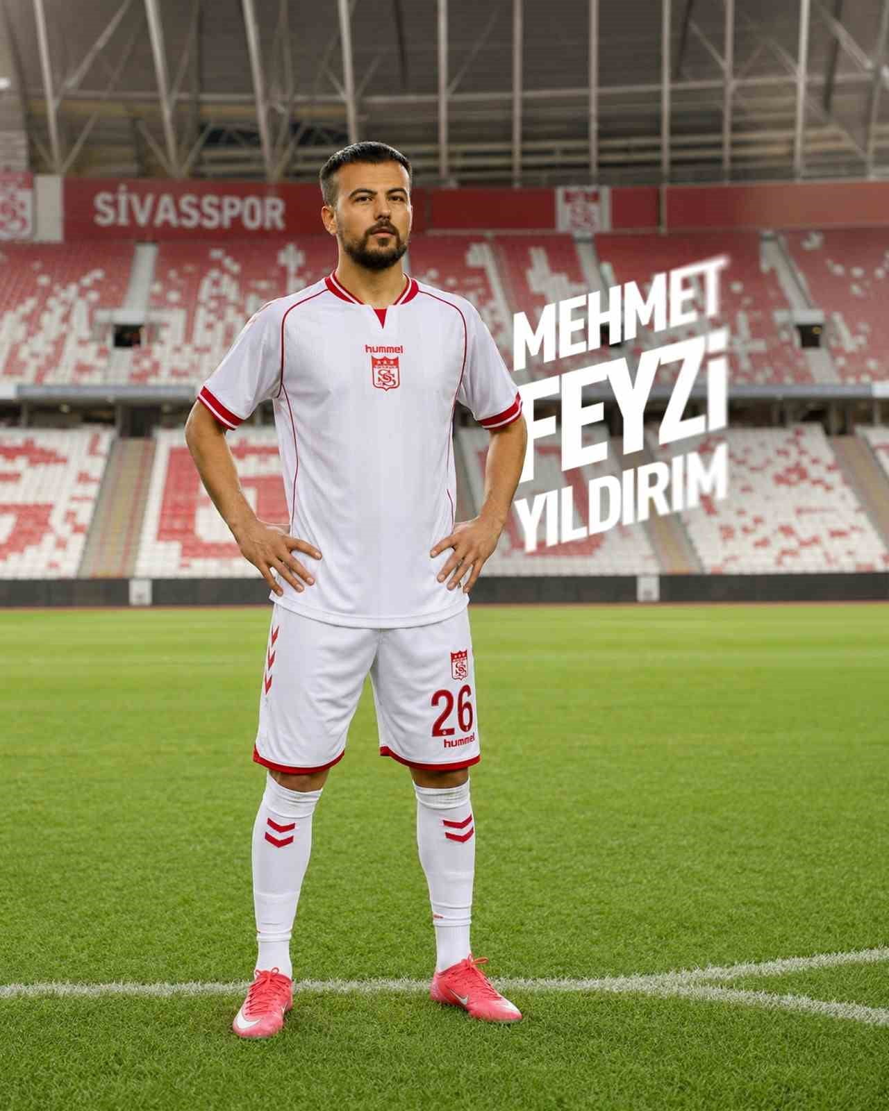 SİVASSPOR KULÜBÜ GEÇTİĞİMİZ SEZON FORMASINI GİYEN FEYZİ YILDIRIM İLE 1 YILI OPSİYONLU OLMAK ÜZERE...