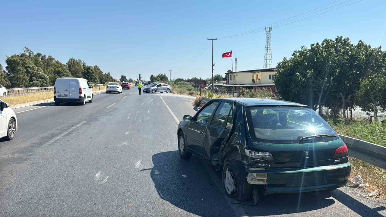 SÖKE’DE TRAFİK KAZASI: 1 YARALI