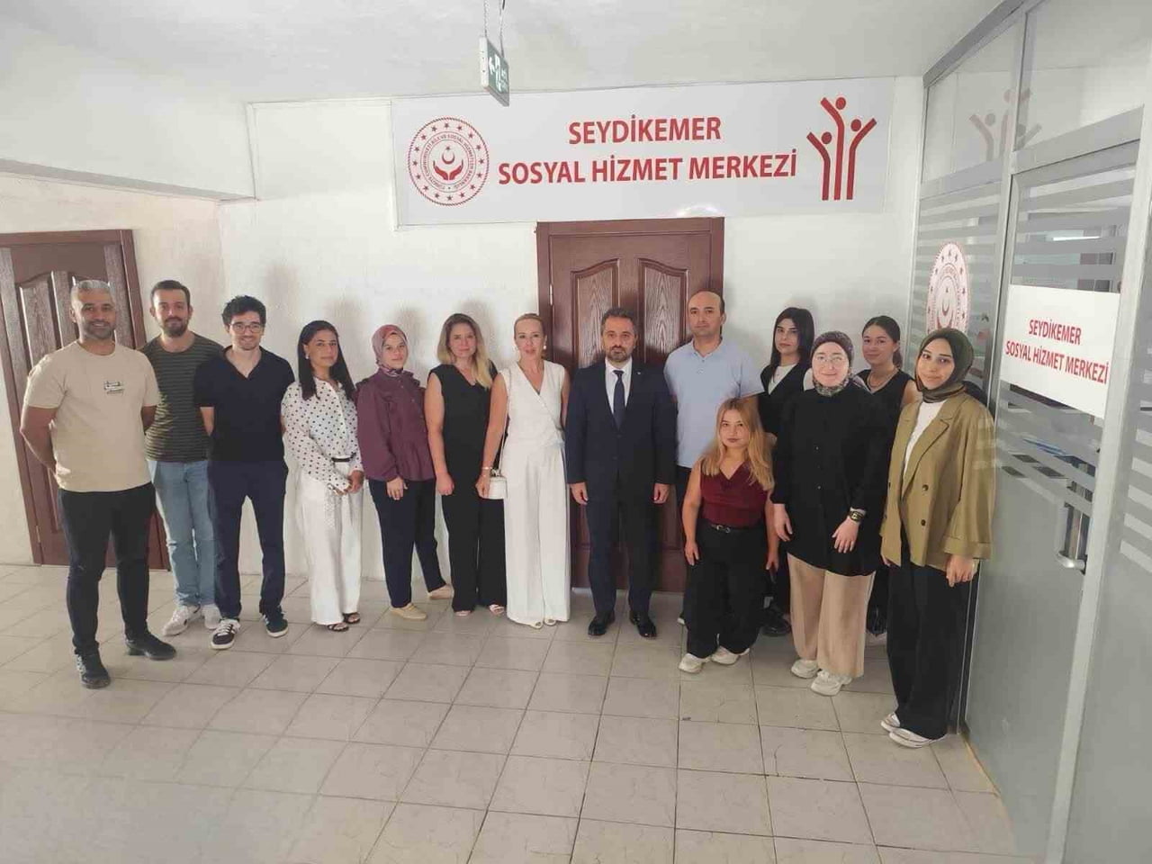 SOSYAL HİZMETLER İL MÜDÜRÜ SELÇUK SEYDİKEMER’DE DENETİM GERÇEKLEŞTİRDİ