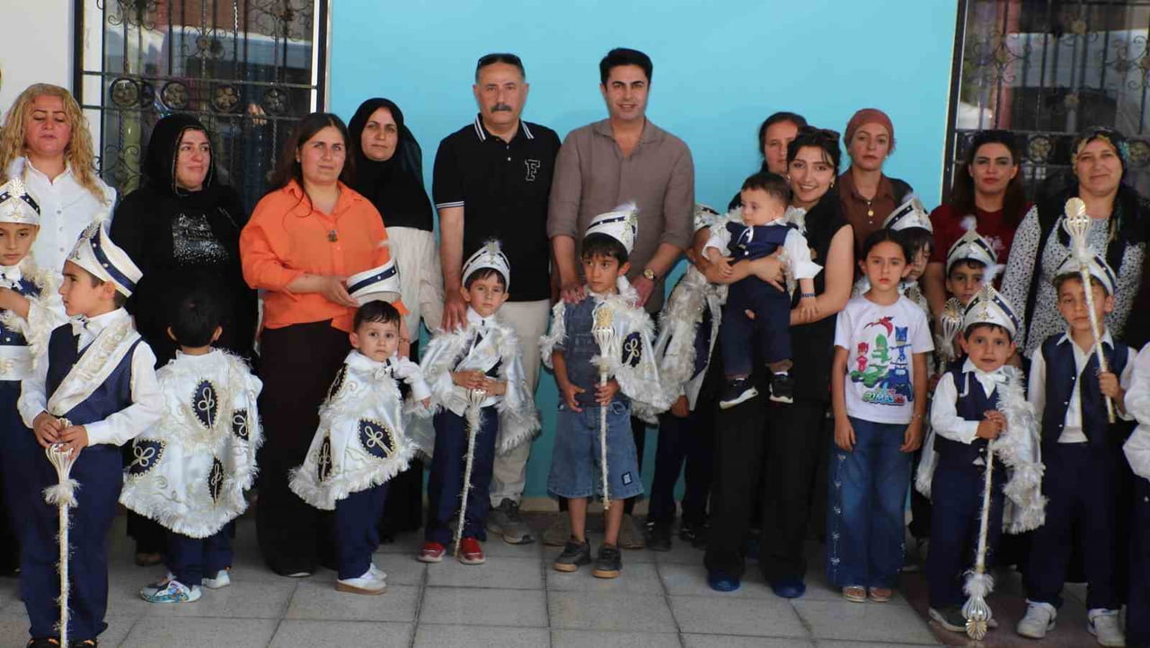 SÜNNET OLACAK 26 ÇOCUK, ÇOCUK YAŞAM MERKEZİ'NDE AĞIRLANDI