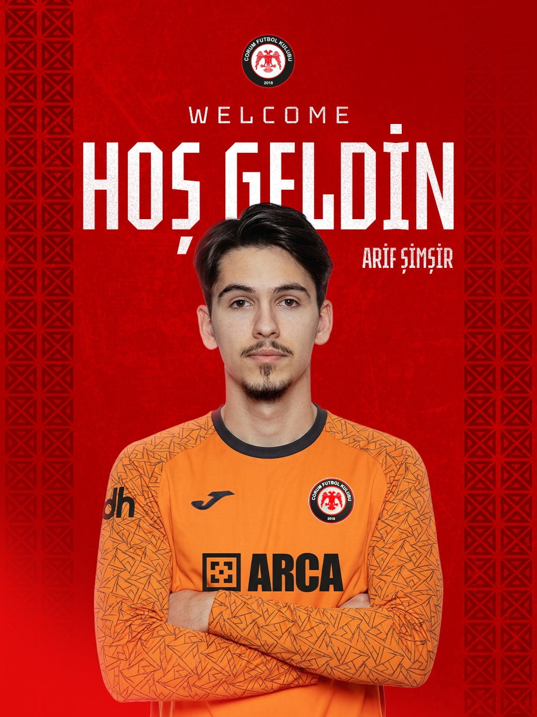 SÜPER LİG EKİPLERİNDEN ÇORUM FK, ALTINORDU FK İLE ANLAŞARAK KALECİ ARİF ŞİMŞİR'İ RENKLERİNE...