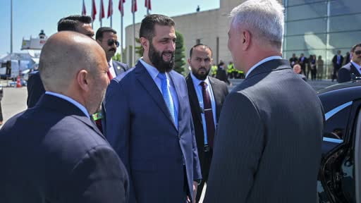 Suriye Cumhurbaşkanı Şara, Ankara’ya geldi