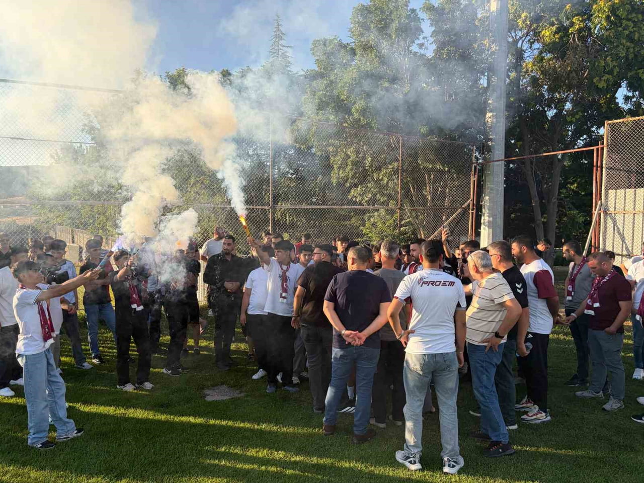 TARAFTARLAR ANTRENMANI TAKİP ETTİ