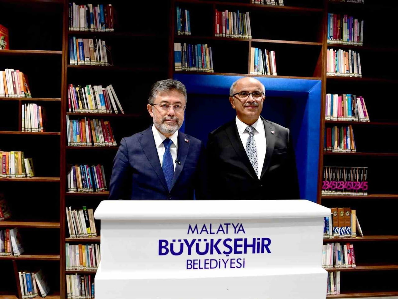 TARIM VE ORMAN BAKANI İBRAHİM YUMAKLI VE MALATYA BÜYÜKŞEHİR BELEDİYE BAŞKANI SAMİ ER