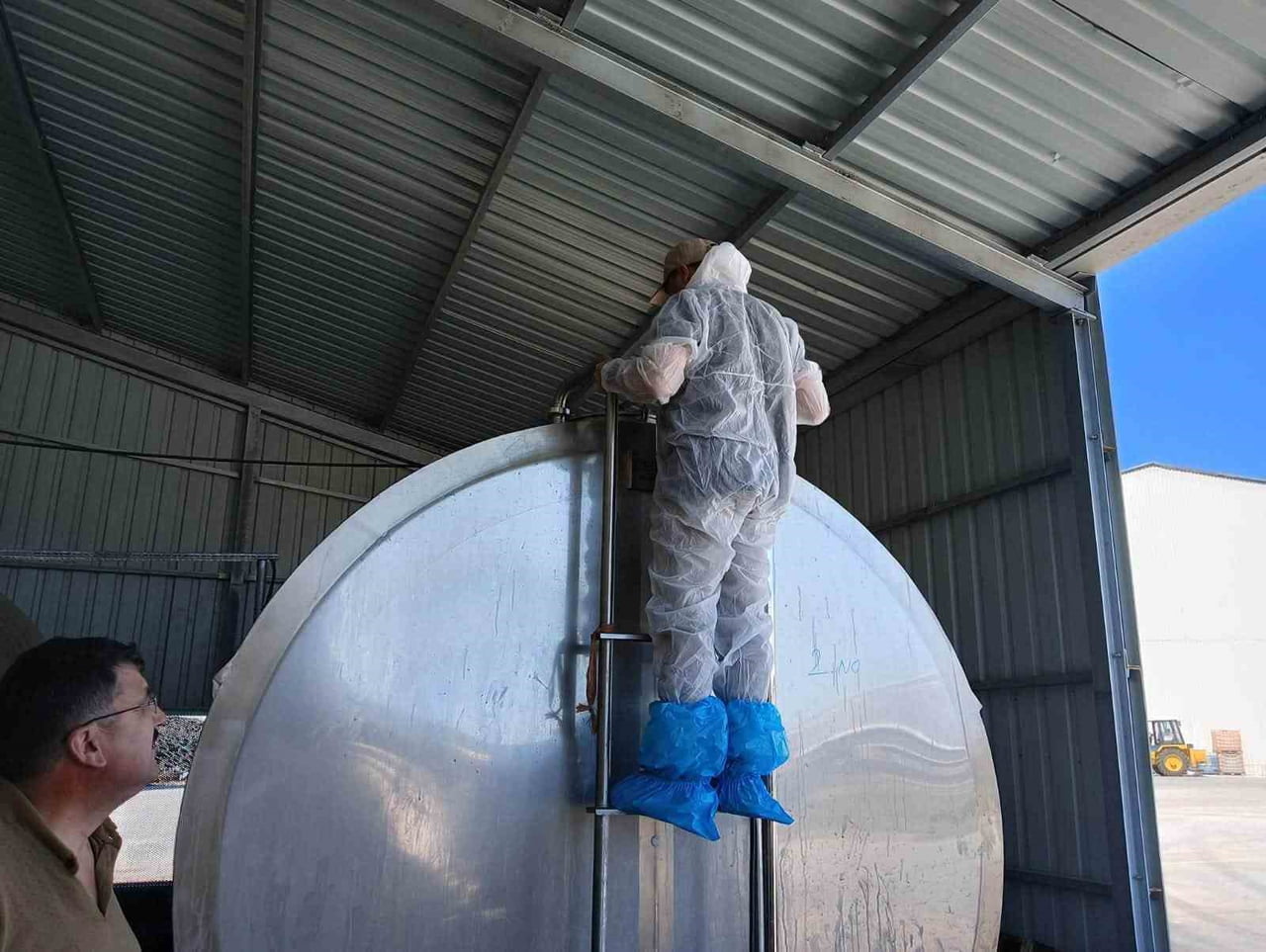 TAVŞANLI’DA SÜT SOĞUTMA TANKLARI DENETLENDİ
