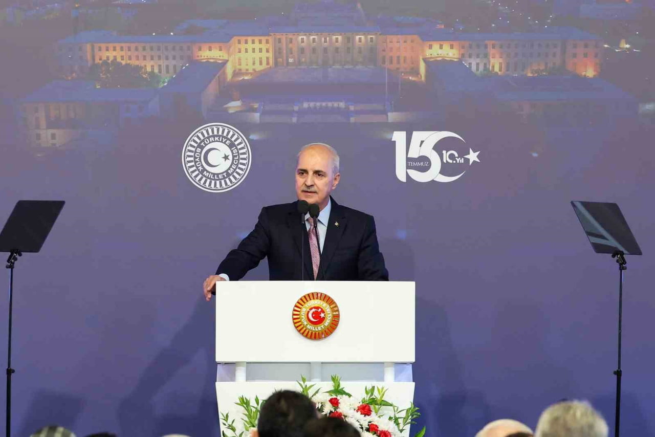 TBMM BAŞKANI NUMAN KURTULMUŞ, "BİRİNCİ ÖDEVİMİZ, ‘TERÖRSÜZ TÜRKİYE’ SÜRECİNİ BAŞARIYA ULAŞTIRMAK...