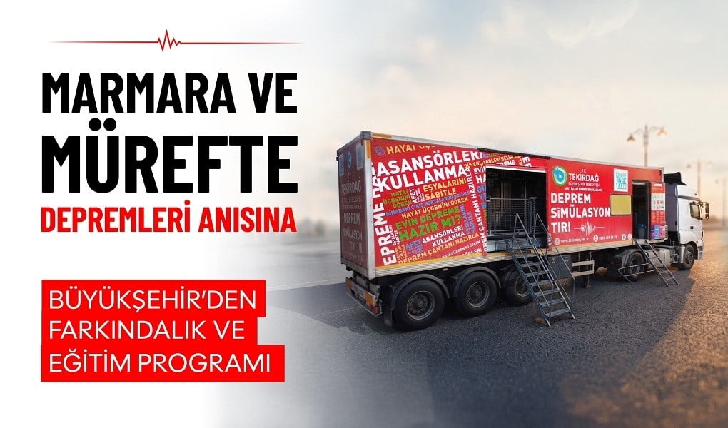 TEKİRDAĞ BÜYÜKŞEHİR BELEDİYESİ, 9 AĞUSTOS 1912 MÜREFTE DEPREMİ İLE 17 AĞUSTOS 1999 MARMARA...