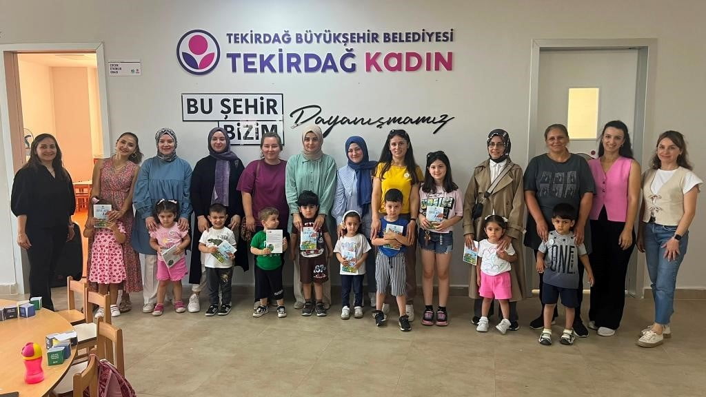 TEKİRDAĞ BÜYÜKŞEHİR BELEDİYESİ TARAFINDAN ÇERKEZKÖY KADIN DANIŞMA MERKEZİ'NDE GERÇEKLEŞTİRİLEN...
