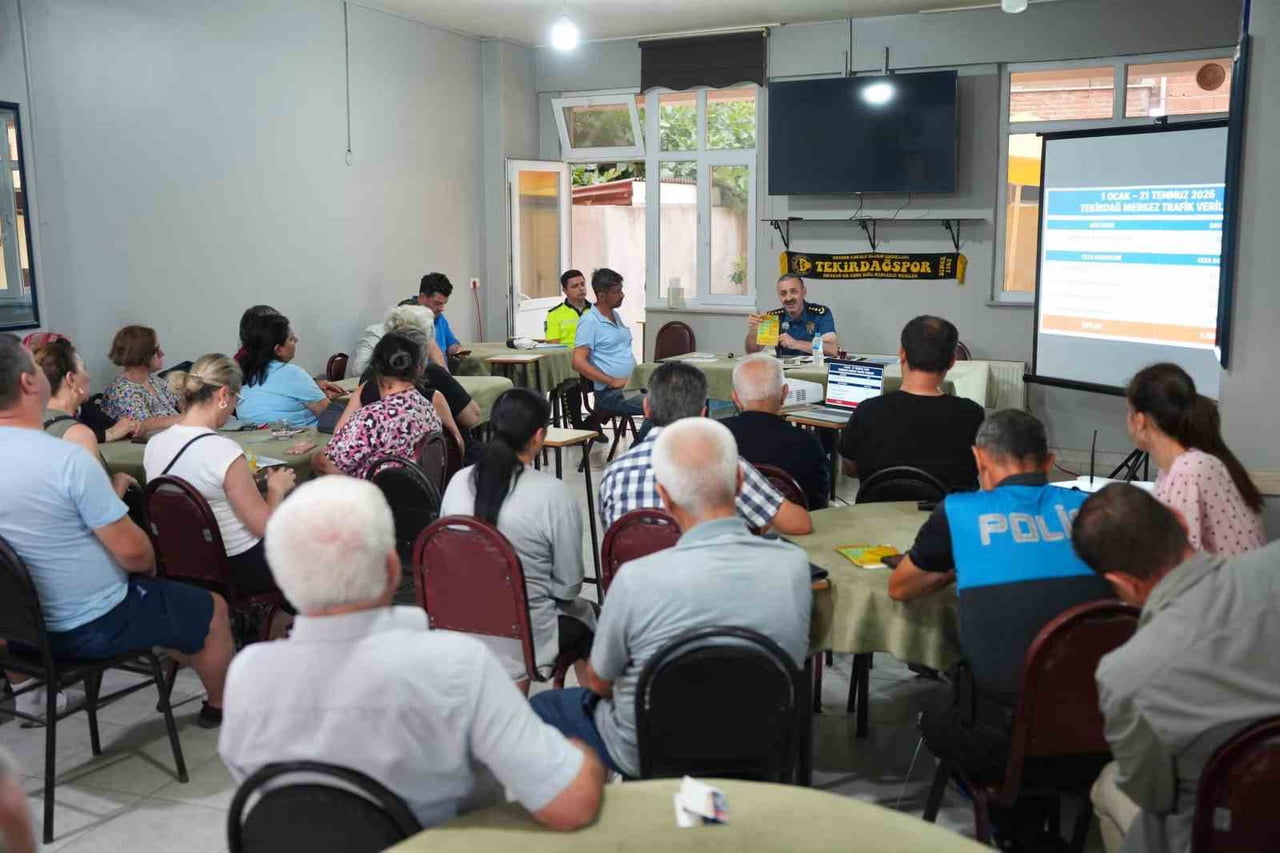 TEKİRDAĞ İL EMNİYET MÜDÜRLÜĞÜ, VATANDAŞLARIN HUZUR VE GÜVENLİĞİNİ SAĞLAMAK AMACIYLA MAHALLE...