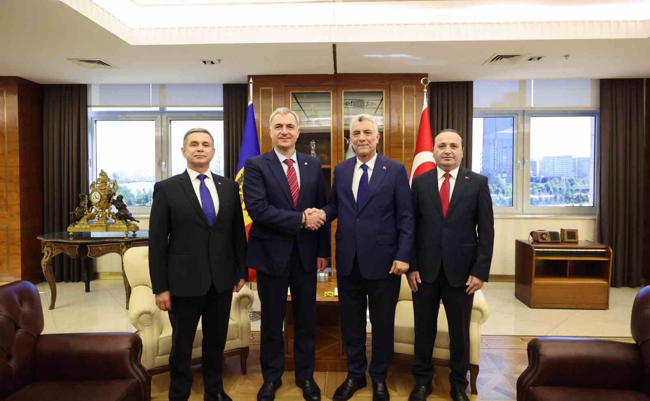 TİCARET BAKANI ÖMER BOLAT, MOLDOVA BAŞBAKAN YARDIMCISI VE EKONOMİK KALKINMA VE DİJİTALLEŞME BAKANI...