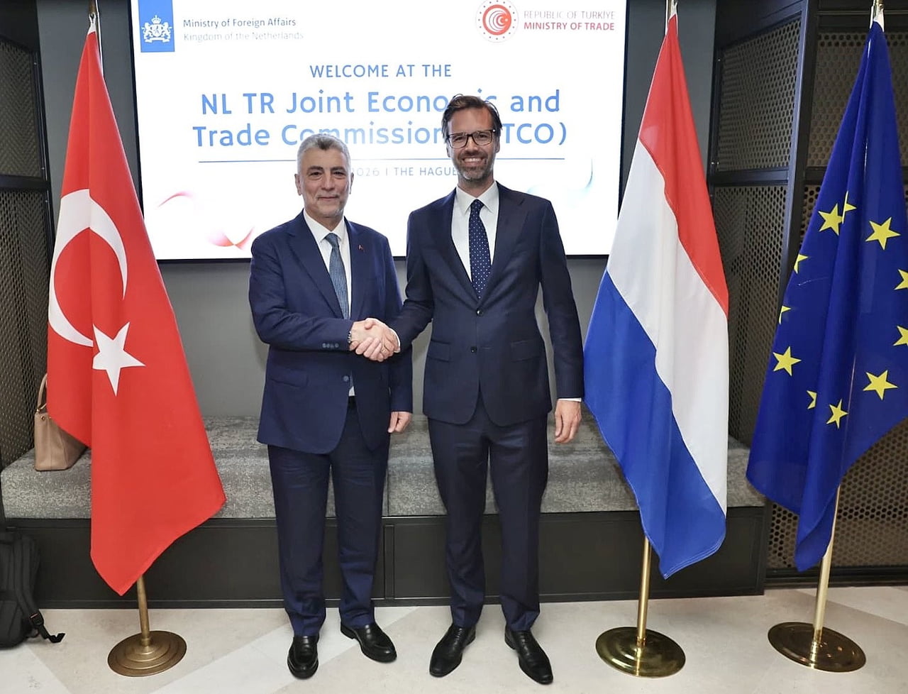 TİCARET BAKANI ÖMER BOLAT, TÜRKİYE-HOLLANDA 6'NCI DÖNEM ORTAK EKONOMİK VE TİCARİ KOMİTE (JETCO)...