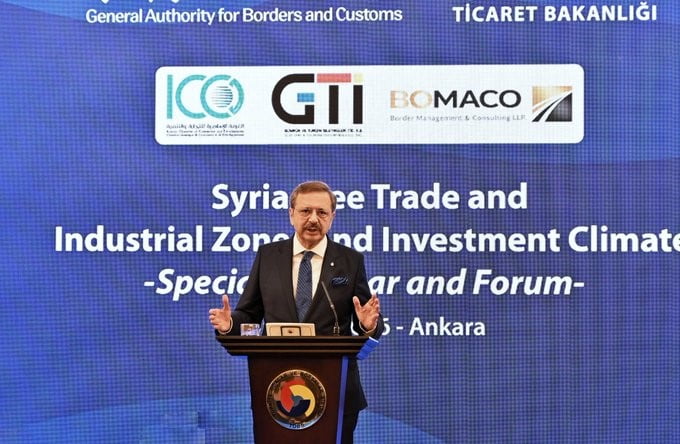 TOBB BAŞKANI RİFAT HİSARCIKLIOĞLU KONUŞMA YAPTI