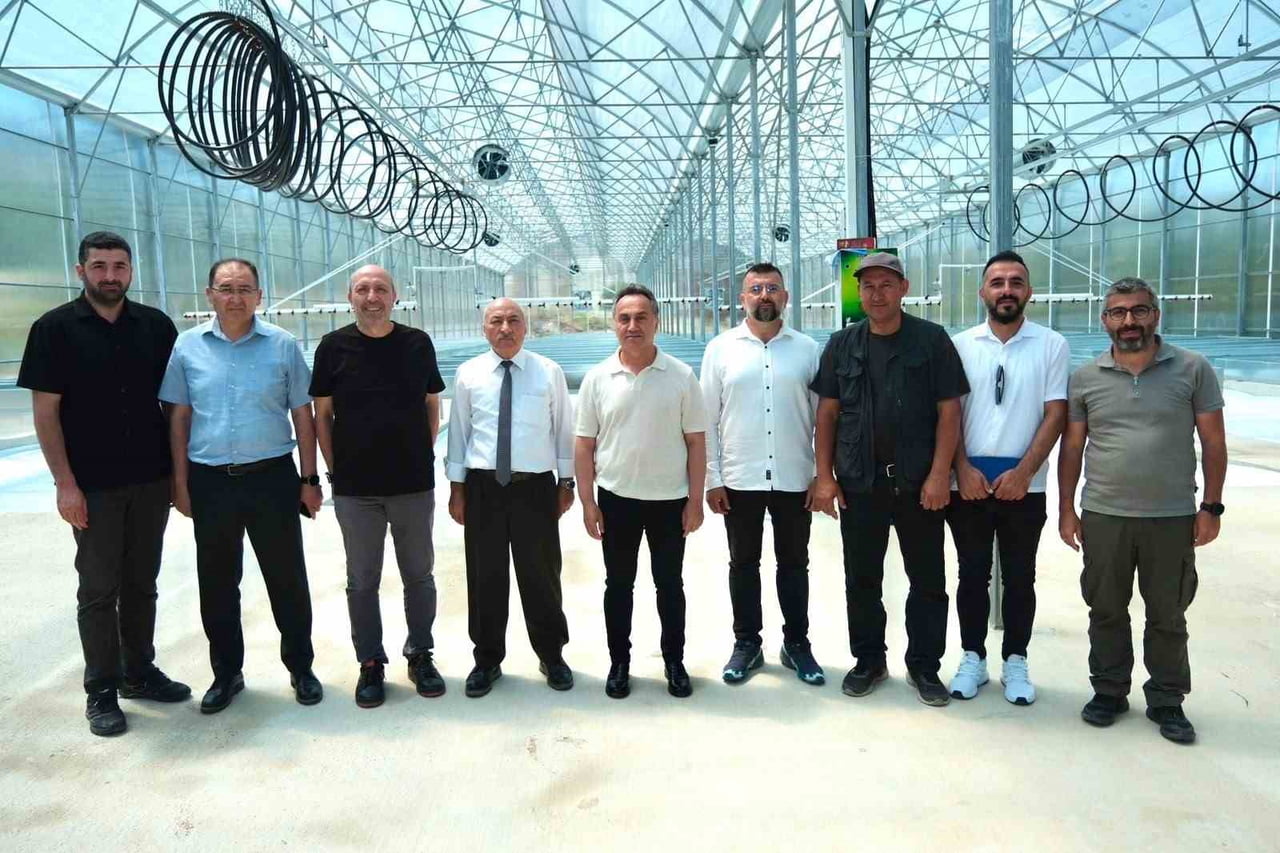 TOGÜ REKTÖRÜ PROF. DR. FATİH YILMAZ TESİSTE İNCELEME YAPTI