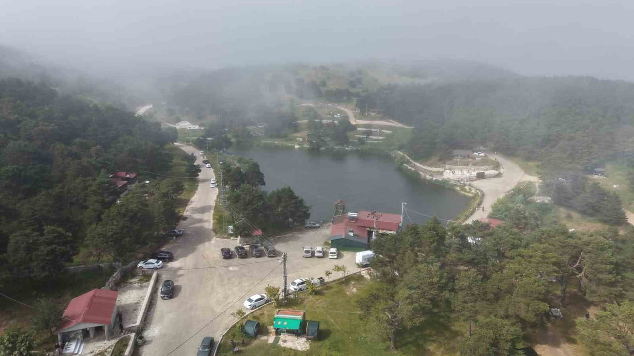 TOKAT'IN REŞADİYE İLÇESİNE BAĞLI HASANŞEYH BELDESİNDE BULUNAN GÖLET, YAZ AYLARINDA SERİN HAVASI VE...