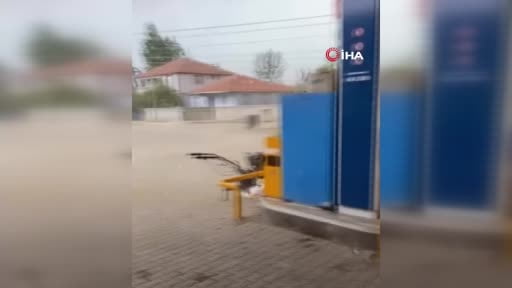 Tokat'ta fırtına ve sağanak hayatı olumsuz etkiledi