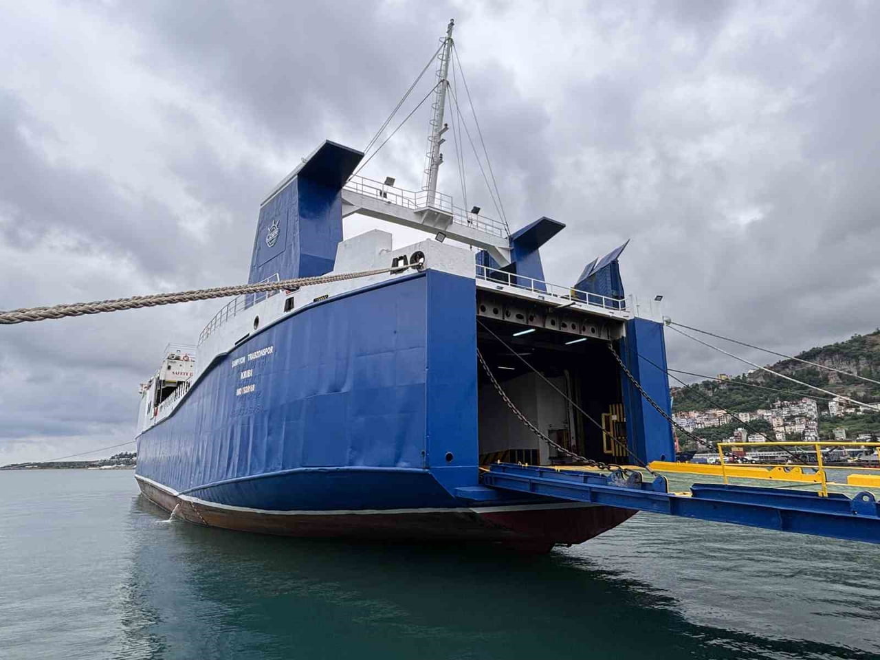 TRABZON İLE RUSYA’NIN NOVOROSSİYSK LİMANI ARASINDA 12 TEMMUZ'DA BAŞLAMASI BEKLENEN DÜZENLİ RO-RO...