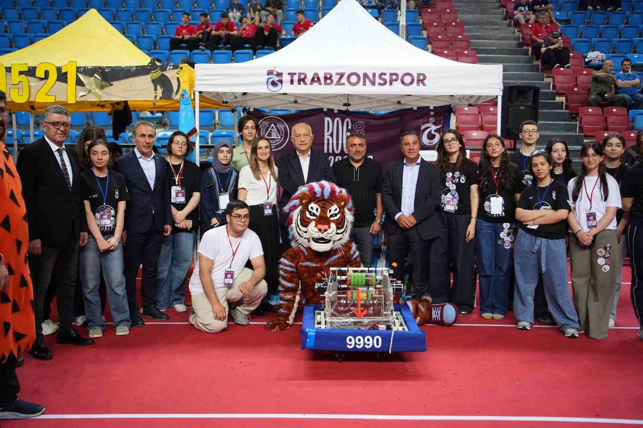 TRABZONSPOR VE TRABZON MERKEZ FEN LİSESİ İŞ BİRLİĞİYLE, DÜNYANIN EN PRESTİJLİ LİSE ROBOTİK...