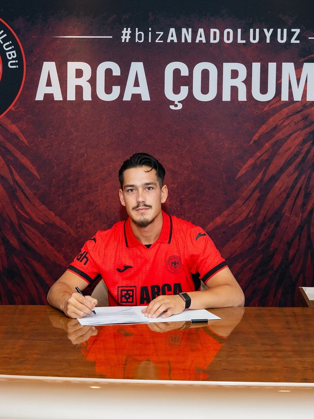 TRENDYOL SÜPER LİG EKİPLERİNDEN ÇORUM FK, HÜSEYİN BULUT'U TRANSFER ETTİ.