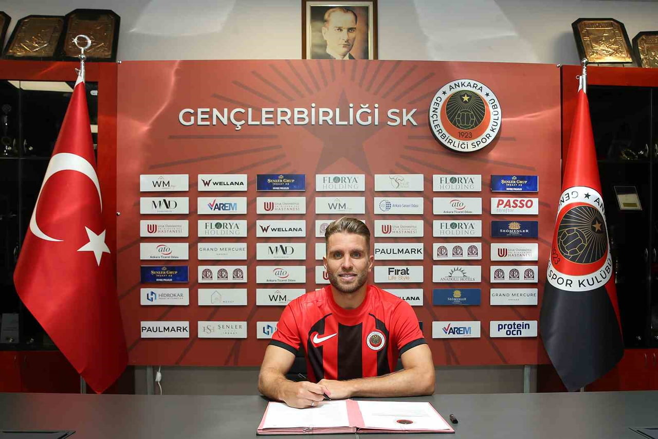 TRENDYOL SÜPER LİG EKİPLERİNDEN GENÇLERBİRLİĞİ, SOL BEK OYUNCUSU KEVİN RODRİGUES İLE SÖZLEŞME...