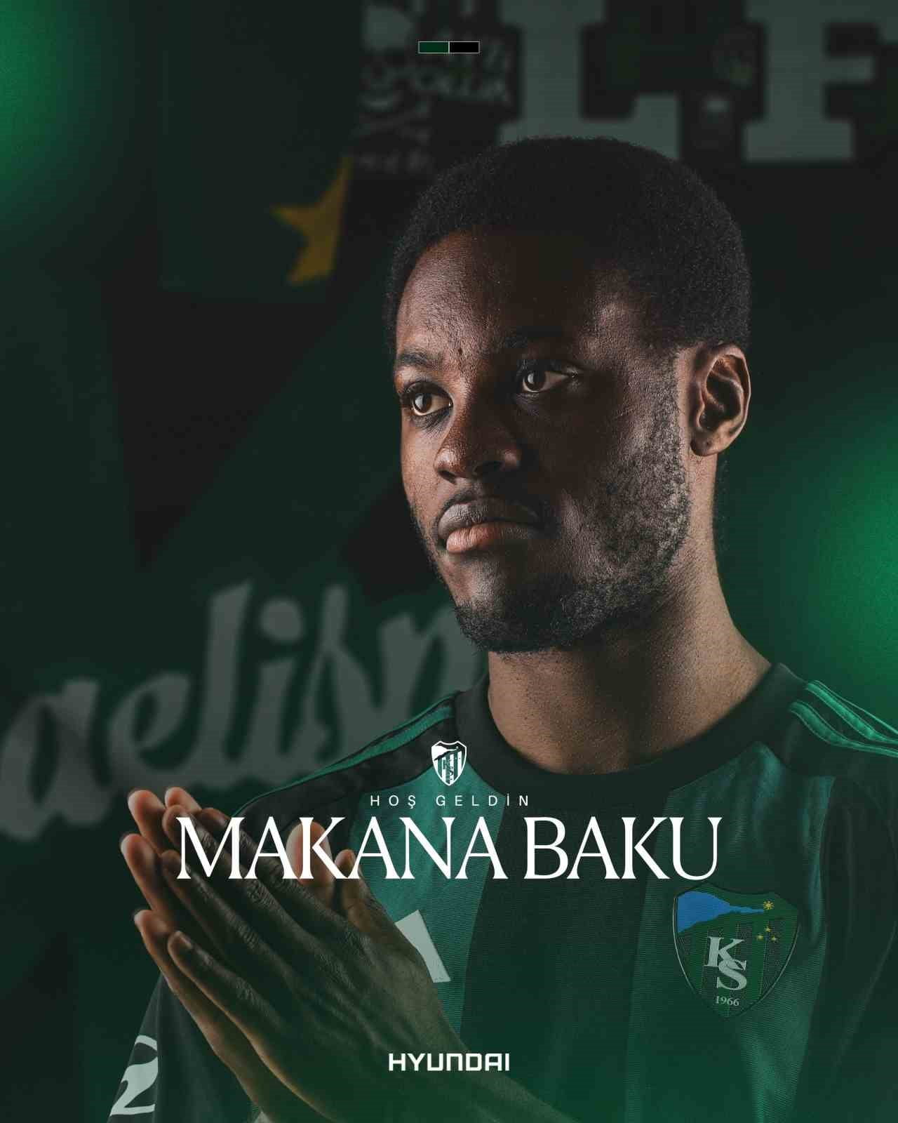 TRENDYOL SÜPER LİG EKİPLERİNDEN KOCAELİSPOR, 28 YAŞINDAKİ ALMAN SOL KANAT OYUNCUSU MAKANA BAKU İLE...