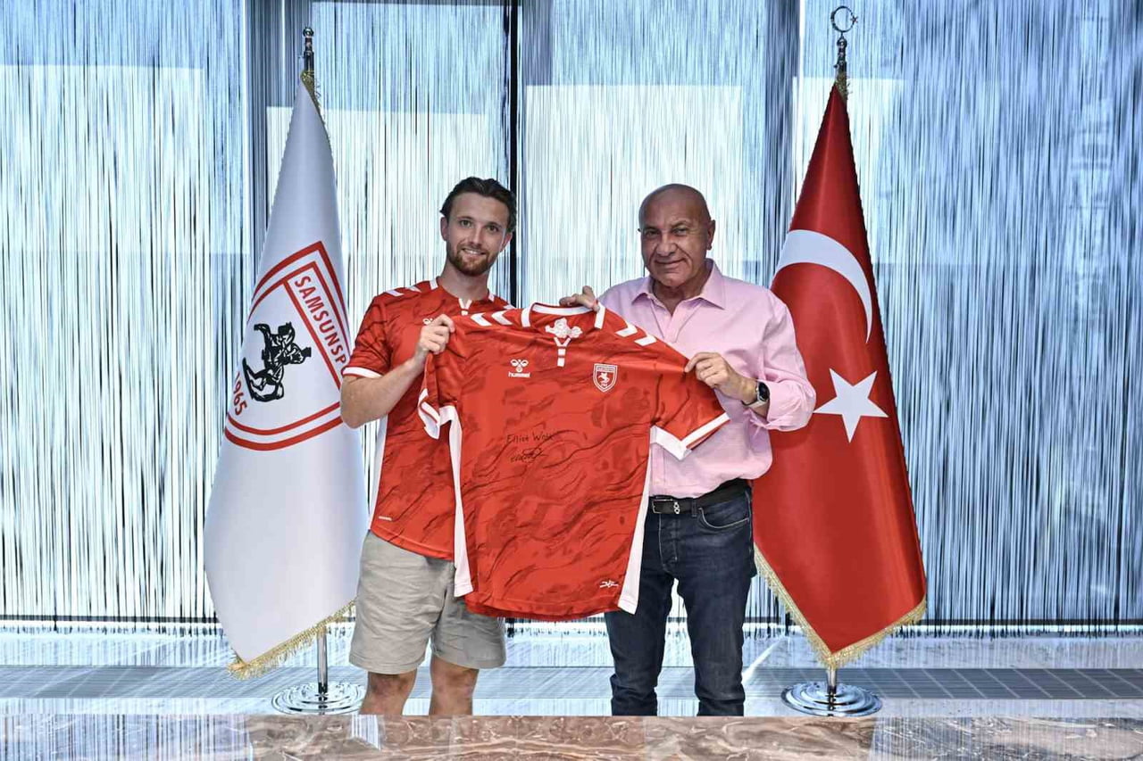 TRENDYOL SÜPER LİG EKİPLERİNDEN SAMSUNSPOR,  ORTA SAHA OYUNCUSU ELLİOT WATT’I KADROSUNA KATTIĞINI...