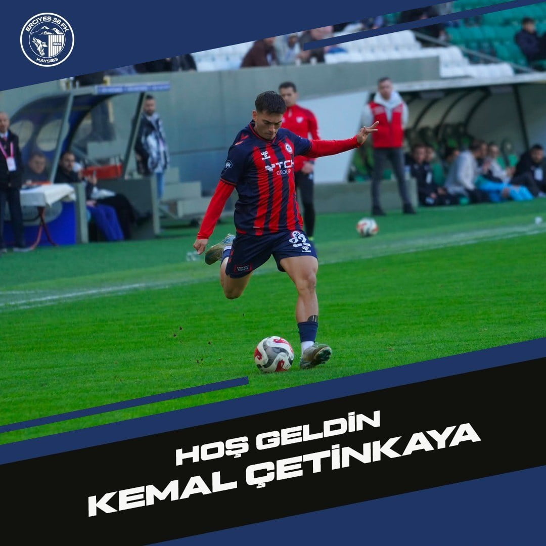 TÜRKİYE 3. LİG EKİPLERİNDEN ERCİYES 38 FK, KADROSUNA İKİ FUTBOLCU DAHA KATTI