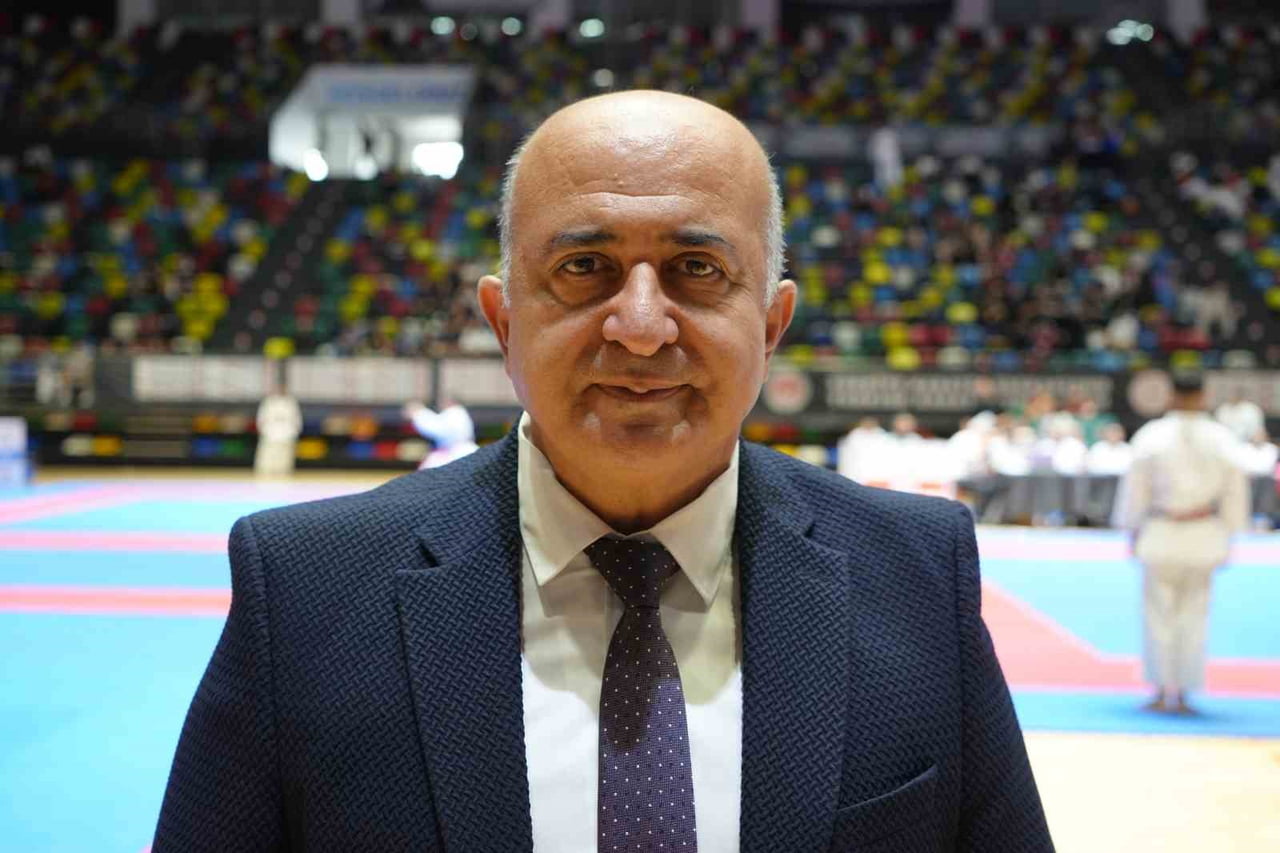 TÜRKİYE KARATE FEDERASYONU BAŞKANI ERCÜMENT TAŞDEMİR.