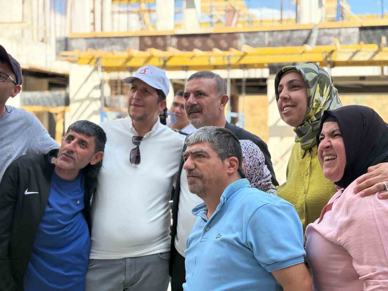 TÜRKİYE’NİN KİMSESİZ ENGELLİLERE YÖNELİK İLK BAKIM VE HUZUREVİ PROJESİNİN İNŞAAT ALANINDA AŞURE...